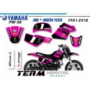 Kit déco Yamaha 50 PW MONSTERS