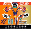 KIT DECO KTM 85 SX FACTORY TEAM 2003-2012