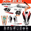 KIT DECO KTM 85 SX Blake Baggett FACTORY TEAM 2020