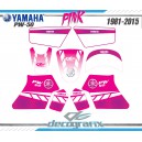 Kit déco Yamaha 50PW Rose PINK