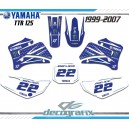 Kit déco TTR125 Yamaha de 1999-2008 decografix